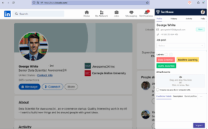 Tacitbase Linkedin Chrome Plugin